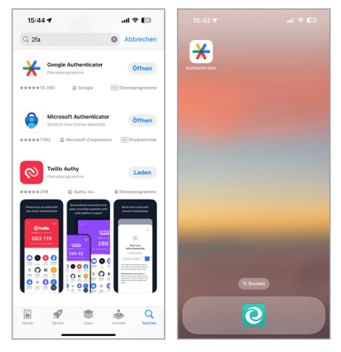 MFA - Step1 Download App