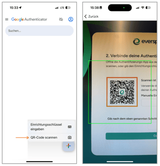 MFA - Step2 Connect via Scan
