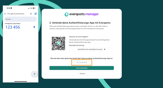 MFA - Step3 Verify Code Desktop