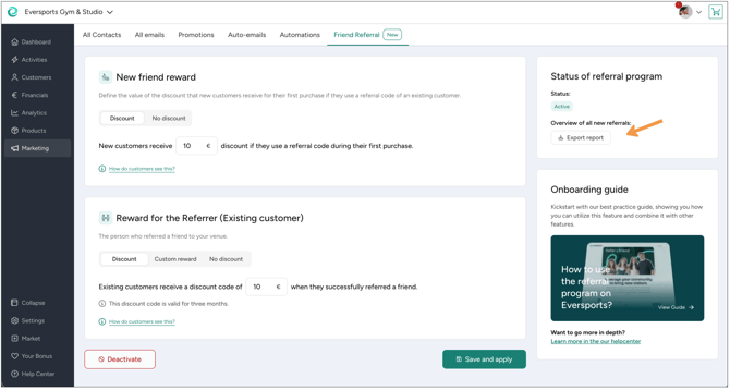 Friend-referral Report EN