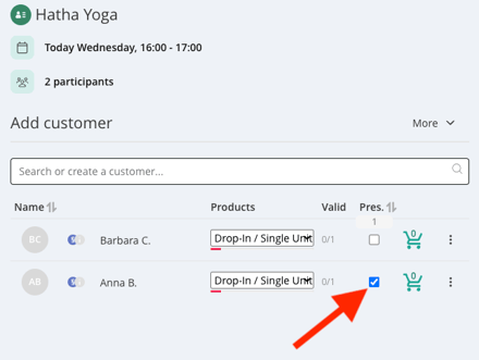 Screenshot_Mark Customer as present_EN